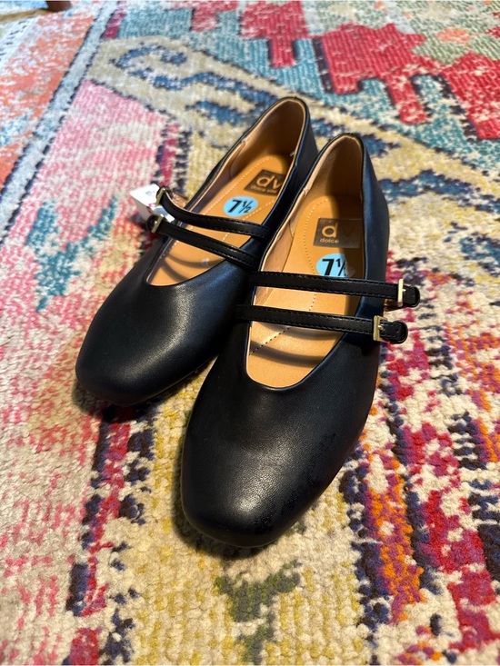 DV by Dolce Vita Shoes - DV by Dolce Vita Kids Black Double-Strap Mary Jane Shoes 7.5